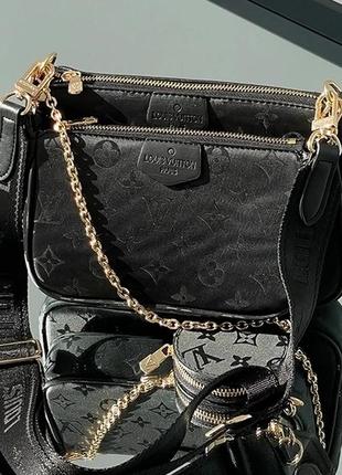 Louis vuitton pochete multi black 23 х 16 х 5 см