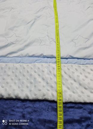 Комплект детское одеяло и бортик для детской кроватки4 фото