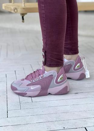 Nike air zoom кроссовки найк зум сиреневого цвета (36-40)6 фото