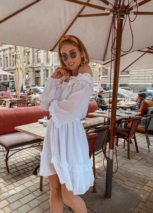 Шикарне ошатне коктейльне плаття літнє, легке шифонове плаття3 фото