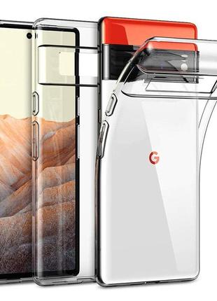 Прозорий чохол для google pixel 6 pro