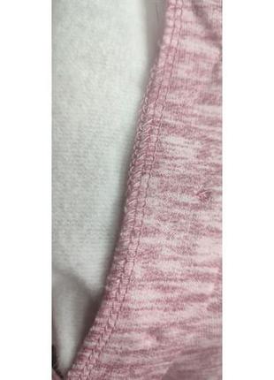 Теплая зимняя женская ночная рубашка с длинным рукавом, ночнушка хлопковая роксана розовая6 фото
