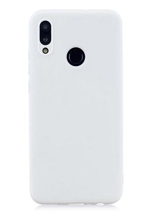 Чехол soft touch для huawei p smart z силикон бампер матовый