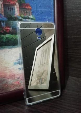 Чехол (алюминиевая накладка) для meizu m6 (зеркальная)2 фото