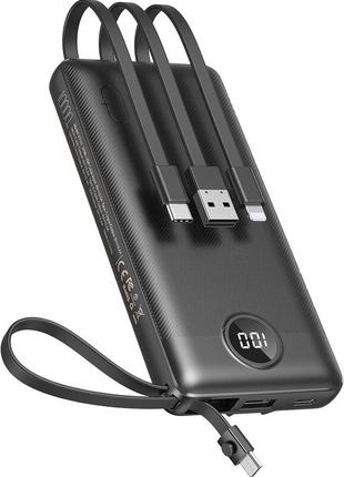 Портативний зарядний пристрій  повербанк veektomx 10000 мач usb c уцінка5 фото