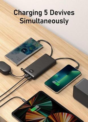 Портативний зарядний пристрій  повербанк veektomx 10000 мач usb c уцінка7 фото