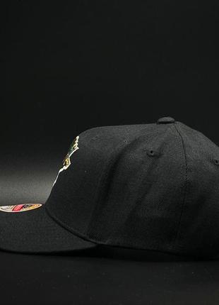 Оригинальная черная кепка mitchell и ness pittsburgh penguins luxe logo nhl black adjustable3 фото