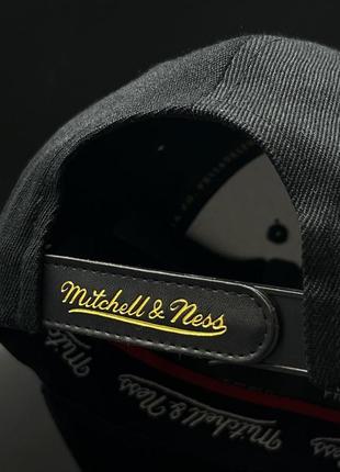 Оригинальная черная кепка mitchell и ness pittsburgh penguins luxe logo nhl black adjustable5 фото