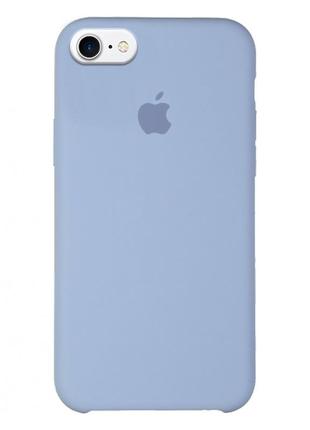Силиконовый чехол на iphone 6 / 6s (голубой)