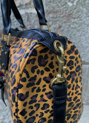 Леопардова сумка h&m divided зі штучної шкіри5 фото