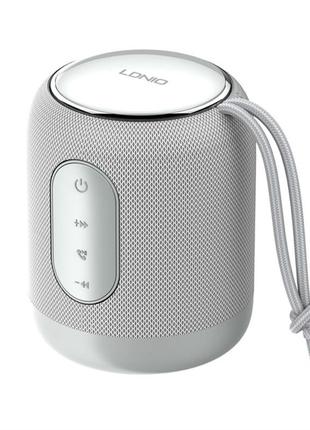 Портативная колонка ldnio bts12 bluetooth 5.0 wireless speaker белый