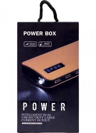 Портативное зарядное устройство 4-37 2usb power bank 20000 mah6 фото