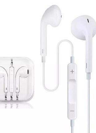 Наушники apple earpods 3.5мм (новые)