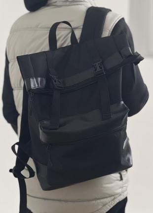 Рюкзак rolltop ролтоп classic man black