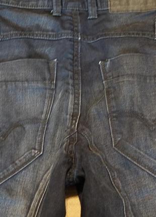 Відмінні темно-сині джинсові шорти креативного бренду core by jack & jones s данія9 фото