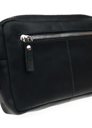 Сумка маленька чоловіча барсетка клатч "zp" (чорна)