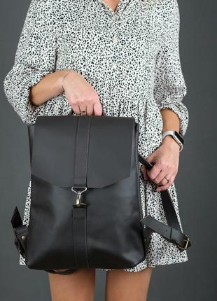 Женский кожаный рюкзак монако, натуральная кожа grand цвет коричневый, оттенок шоколад