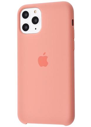 Чехол для iphone 11 pro silicone case (терракот)