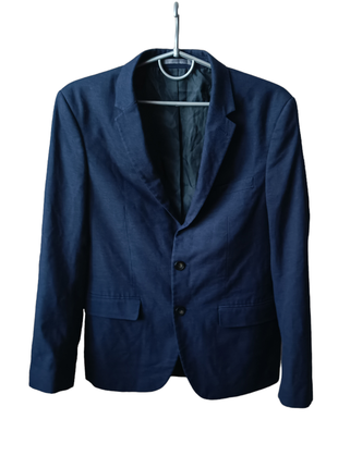 Темно синій піджак m&s collection для чоловіків