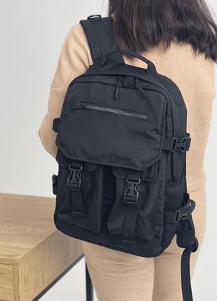 Повседневный рюкзак onepro, классический стиль модель 2023 woman black1 фото