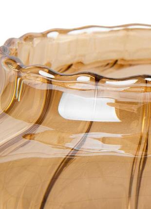 Прозрачный стеклянный заварочный чайник "улун", 1200 мл, заварник для чая с деревянной крышкой4 фото