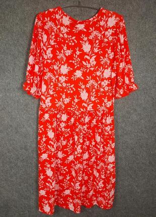 Комфортное мягкое трикотажное платье из вискозы 48-50 размера6 фото