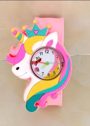 Часы детские единороги unicorn1 фото