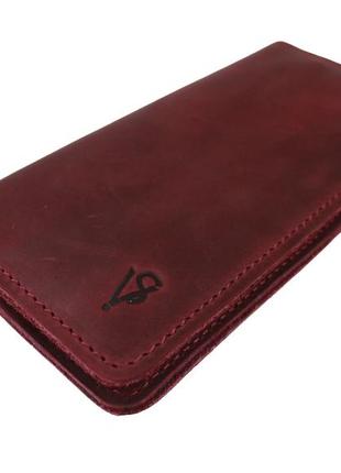Гаманець шкіряний type #7 (марсала)