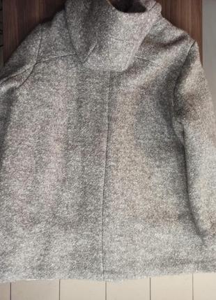 Пальто жіноче сіре c&a розмір 58-602 фото