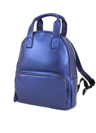 Сумка-рюкзак женская voila 171430 синяя2 фото