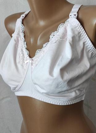 Хлопковый бюстгальтер для кормления george