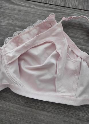 Хлопковый бюстгальтер для кормления george