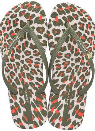 Женские вьетнамки ipanema animal print размеры: 35/36,37,38,39