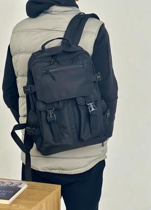 Повседневный рюкзак onepro, классический стиль модель 2023 man black3 фото