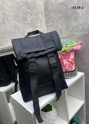 Чорний практичний стильний якісний рюкзак формат а4  унісекс