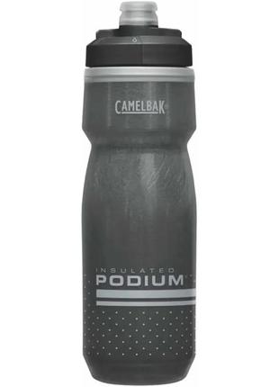 Пляшка велосипедна camelbak podium chill 620ml (колір black)