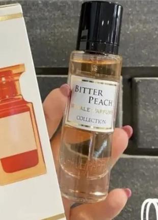 Жіноча парфумована вода bitter peach morale parfums з фруктово-квітковою композицією 25% масел 30 мл