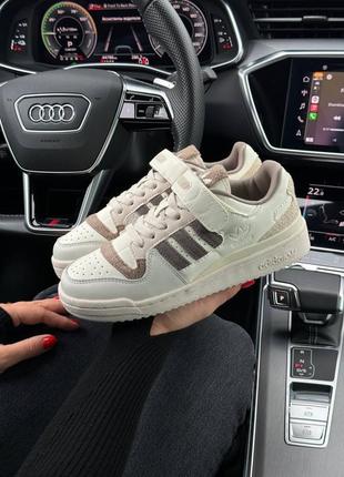⭐️женские кроссовки adidas originals forum 84 low new beige brown