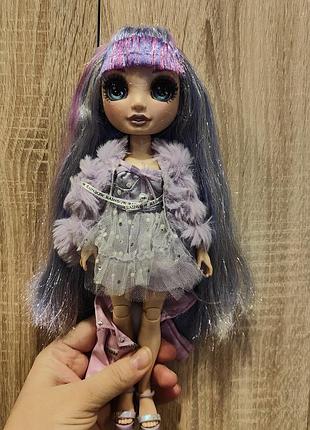 Лялька рейнбоу хай вайолет вилоу фіолетова rainbow high violet willow