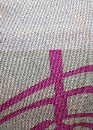 Качественный платок шёлк креп christian fischbacher 88х86см италия10 фото