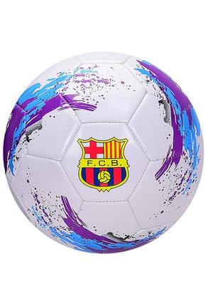 М'яч футбольний bambi fb2106 №5, pvc діаметр 21,6 см (фіолетовий) від lamatoys