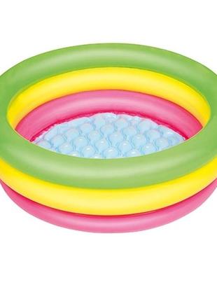 Надувний дитячий басейн bestway 51128 (діаметр 70 x висота 24 см)
