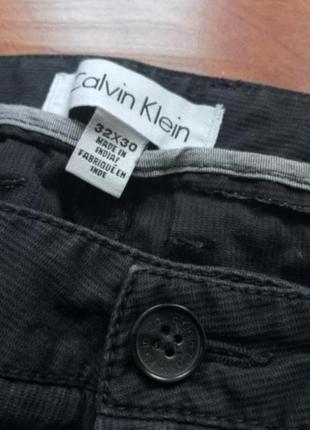 Calvin klein коттоновые штаны, джинсы5 фото