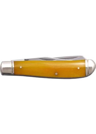 Ніж cold steel mini trapper yellow bone2 фото