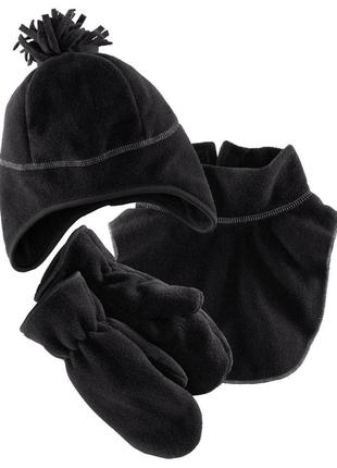 Флисовый набор : шапка+ хомут+ перчатки фирма нм
