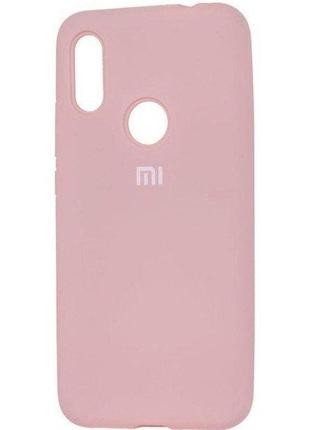 Silicone case xiaomi redmi 7 pink sand (код товару:12790)