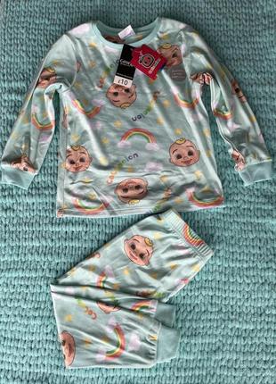 Піжамами фірмова джордж george на 2-3 роки велюр пижама слип1 фото