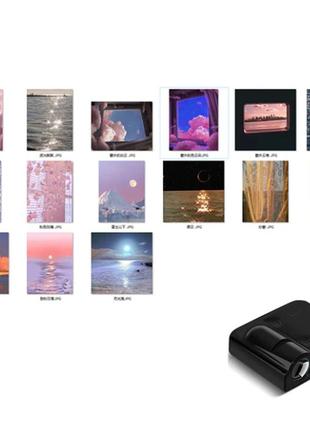 Проектор-ночник "пейзаж" портативный 16 слайдов