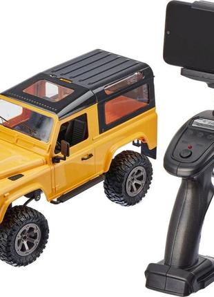 Машинка zipp toys 4x4 з камерою. колір - жовтий9 фото