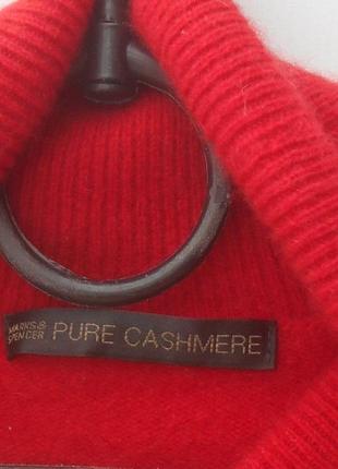 Кашеміровий м'який светр із горлом 100% натуральний кашемір2 фото